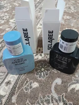 عطر جیبی مردانه اسکلاره مدل CRD Aventus حجم 35 میلی لیتر به همراه عطر جیبی مردانه مدل Silver Scent