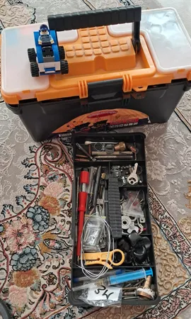 جعبه ابزار سوپر مدرن مدل دو طبقه