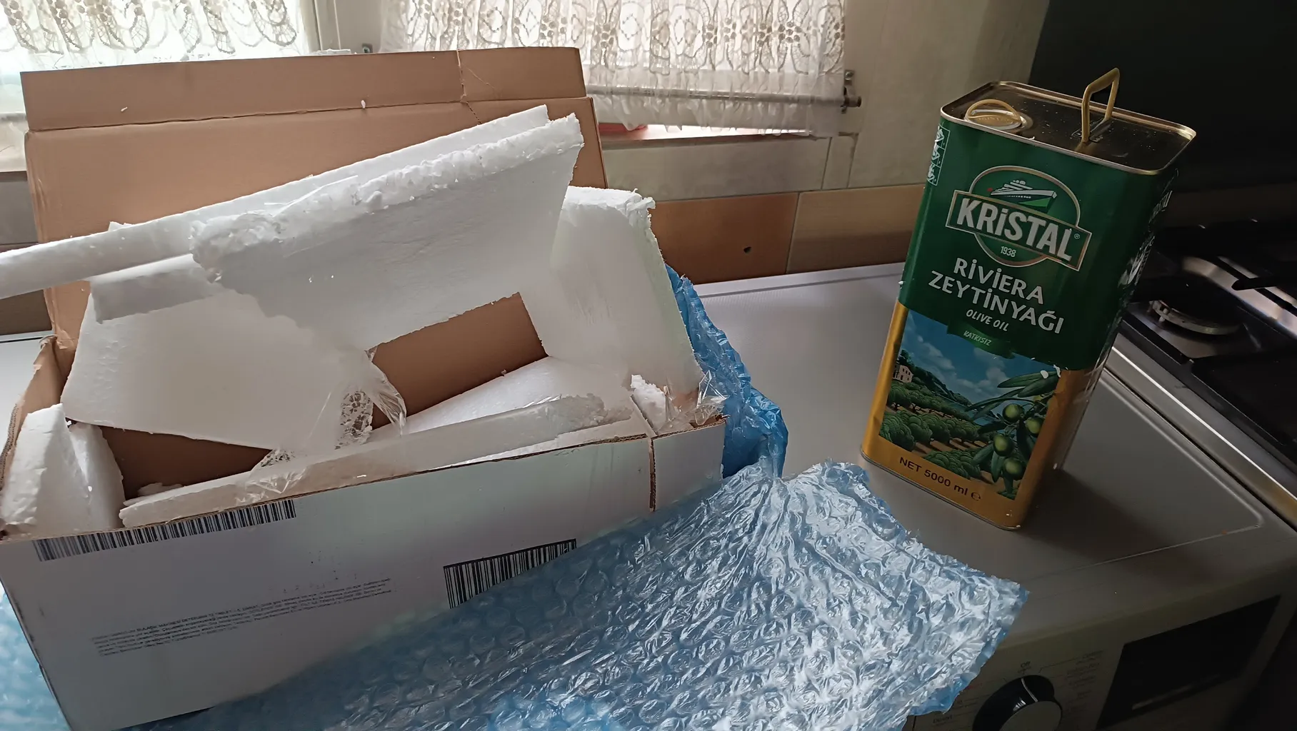 روغن زیتون بکر کریستال - 5 لیتر