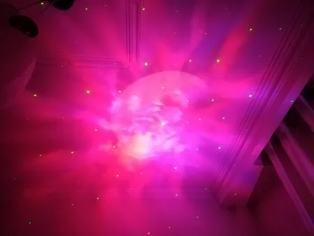 چراغ خواب مدل آدم فضایی طرح کهکشانی 55