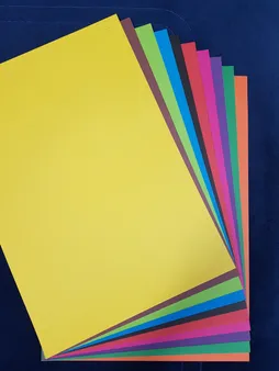 مقوا رنگی مدل 60358 سایز 24×35 سانتی متر بسته 10 عددی