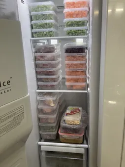 ظرف نگهدارنده فریزری مدل 650 بسته 10 عددی