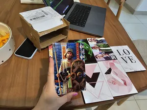 تجریه خرید تابلو شاسی بکلیت طرح نقاشی مینیمال چهره آفریقایی مدل SH-1121  مجموعه 7 عددی