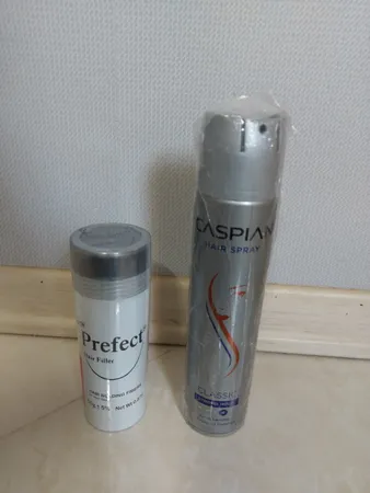 پودر پرپشت کننده مو پرفکت کد01 مقدار 50 گرم رنگ مشکی