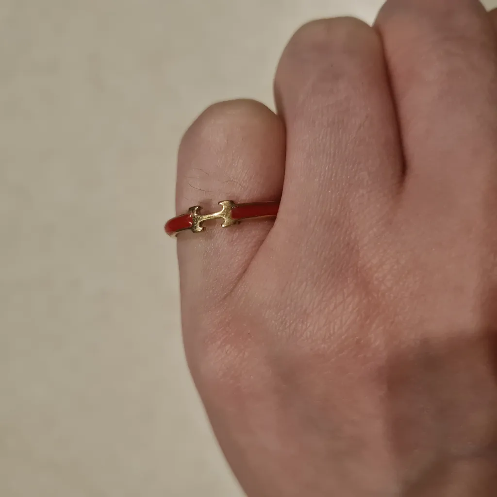 انگشتر طلا 18 عیار زنانه بان گالری مدل هرمس باریک