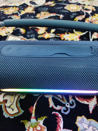 اسپیکر بلوتوثی قابل حمل گلکسبیت مدل Cylindrical speaker GS_09
