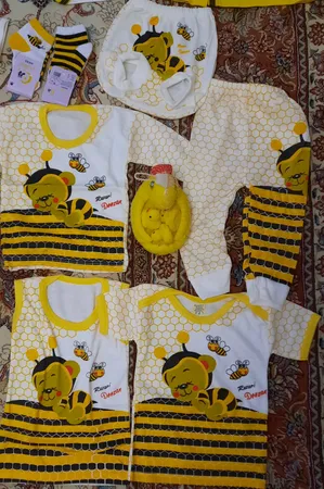 ست 5 تکه لباس نوزادی مدل z123
