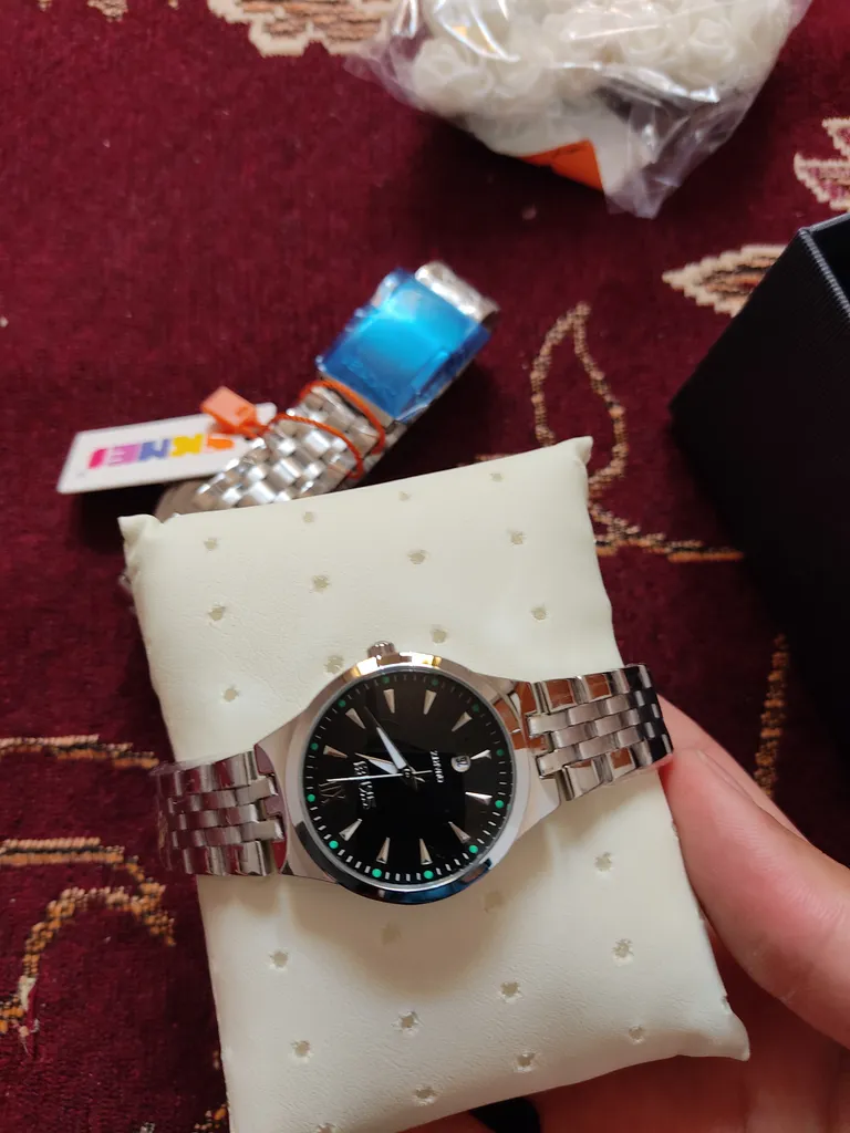 ست ساعت مچی عقربه ای زنانه و مردانه اسکمی مدل 9071