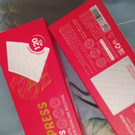 پد پاک کننده آرایش صورت ناژه مدل Double Press بسته 120 عددی