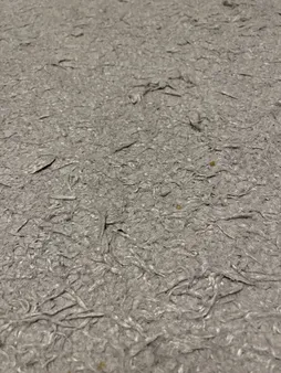 فرش ماشینی مدل شگی فلوکاتی طرح پرزبلند زمینه طوسی