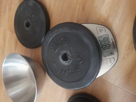 دمبل مدل A4 وزن 10 کیلوگرم بسته دو عددی