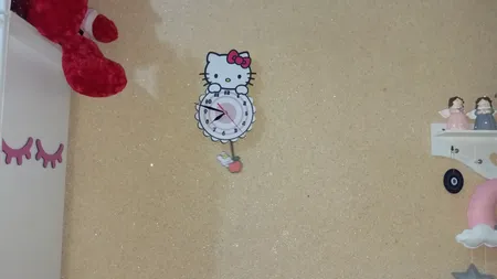 ساعت دیواری باروچین مدل kitty