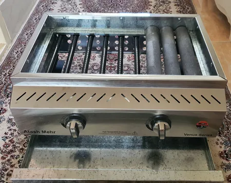 کباب پز گازی آتش‌مهر مدل steel60