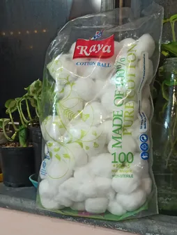 پنبه آرایشی رایا کد f106 مجموعه 100 عددی