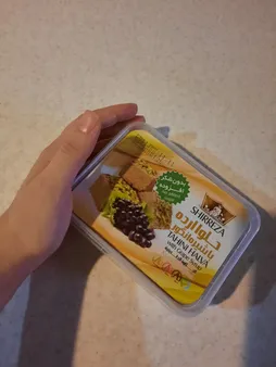 حلوا ارده با شیره انگور شیررضا - 372 گرم