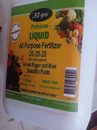 کود مایع کامل سه بیست ایی زدگرو مدل 20 حجم 5 لیتر