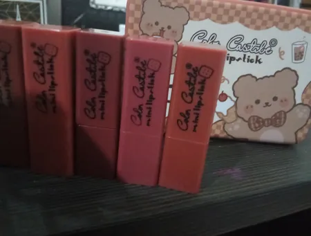 رژ لب جامد کالر کستل شماره 5 مجموعه 5 عددی