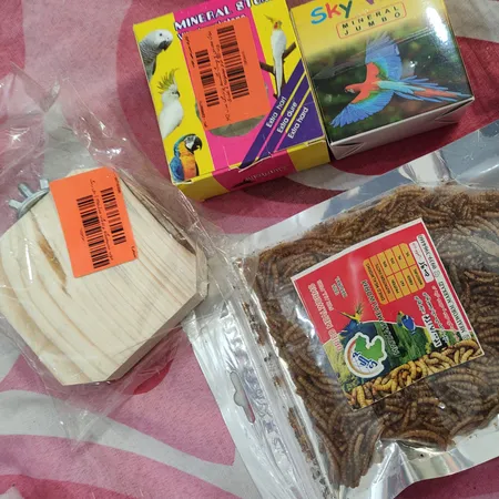 غذای خشک پرندگان مدل میلورم کد 02 وزن 50 گرم