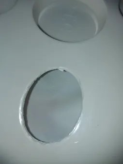 پالت رنگ مدل تخم مرغی کد 9535