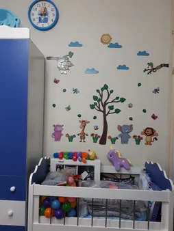 استیکر باروچین مدل حیوانات در جنگل