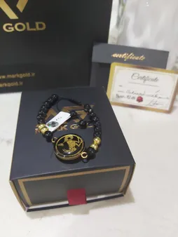 دستبند مارک گلد طرح ماه تولد دی کد GSB10