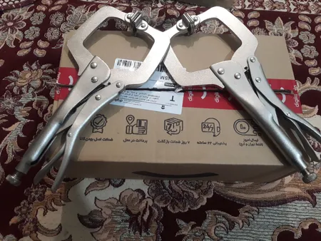 انبر قفلی گیره ای اینکو مدل HCCLW0211 سایز 11 اینچ