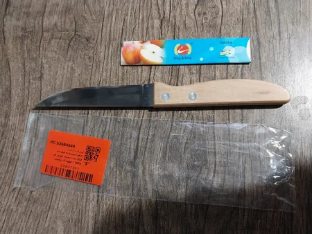 چاقو آشپزخانه فنگ اند فنگ مدل دسته چوبی کد 2002