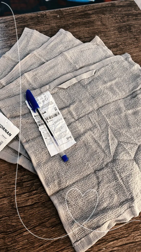 حوله دستی ایکیا مدل kornan سایز 30x30 سانتی متر بسته 4 عددی