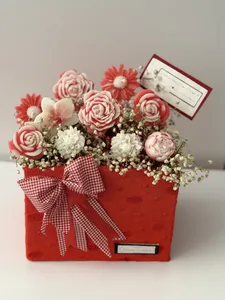 تجریه خرید قالب شمع مدل گل رز