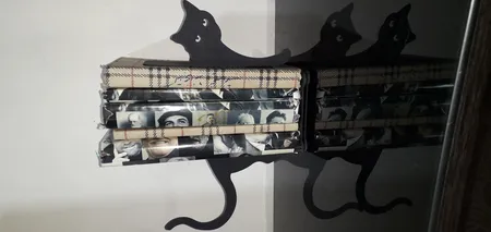 نگهدارنده کتاب مدل طرح گربه کد 121 مجموعه 2 عددی