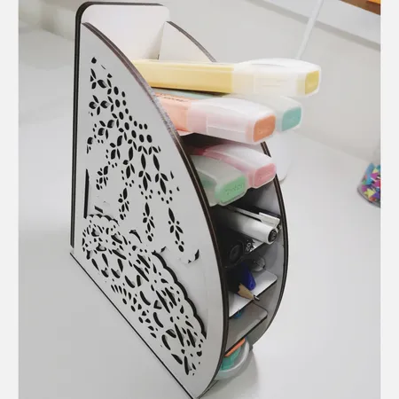 جا کنترلی اس ای دکور مدل گل 01 ظرفیت 6 عدد