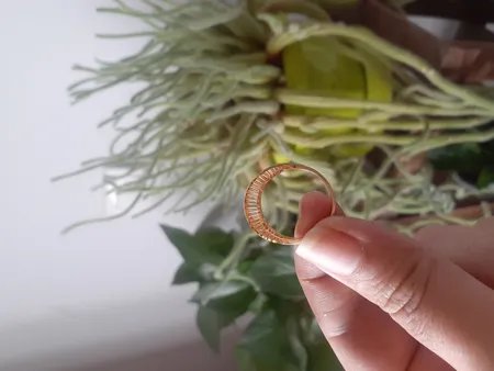 انگشتر طلا 18 عیار زنانه طلای مستجابی مدل آوا کد 67020