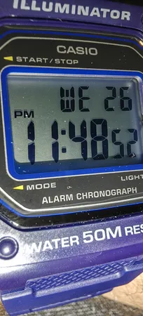 ساعت مچی دیجیتال کاسیو کد W-218H-2AVDF