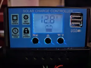 تجریه خرید کنترلر شارژ خورشیدی 10 آمپر مدل PWM 10