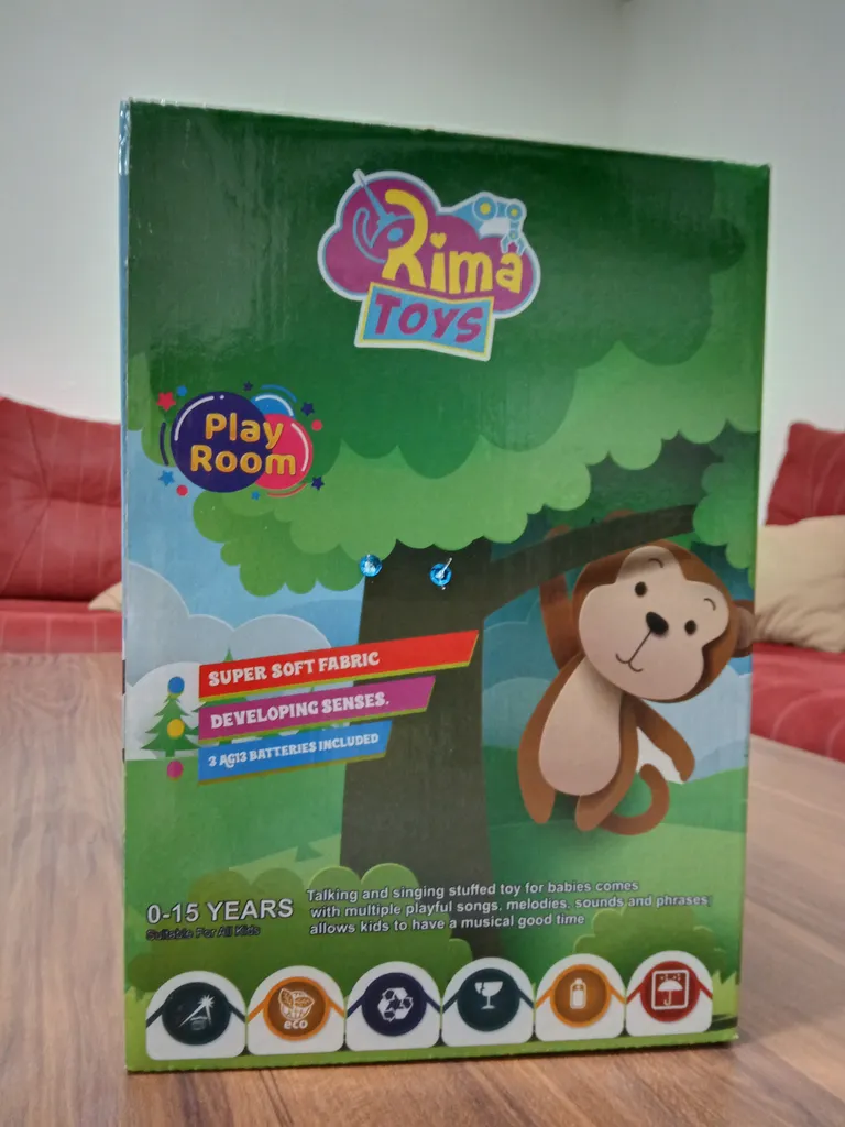 عروسک ریماتویز طرح خرگوش لمسی موزیکال ارتفاع 30 سانتی‌متر