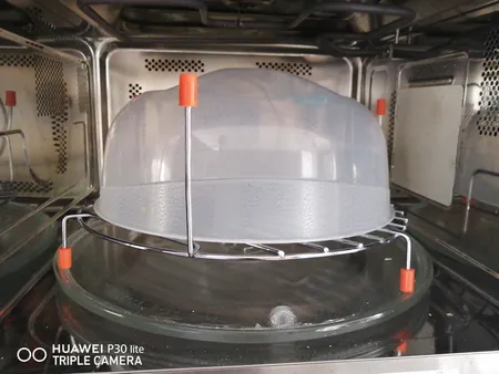 درپوش مایکروویو ایراک پلاستیک مدل SA.615