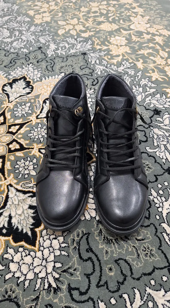 نیم بوت مردانه مدل شیک گام رنگ مشکی