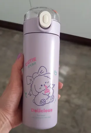 فلاسک مدل فانتزی استیل کد 02 گنجایش 0.4 لیتر