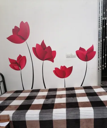 استیکر سه بعدی ژیوار طرح گل شقایق