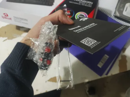 کیبورد گیمینگ ردراگون مدل K630 Dragonborn، مکانیکال سوییچ قرمز، Tenkeyless، نورپردازی RGB