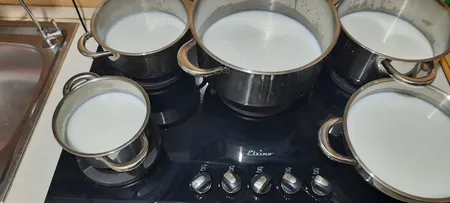 سرویس پخت و پز 9 پارچه پارس استیل مدل سه لایه کد 09