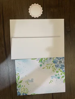 کارت پستال سه بعدی طرح گل های برجسته کد CP002