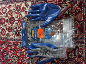 تجریه خرید دستکش ایمنی دستکش گیلان مدل نیتریل سایز XL