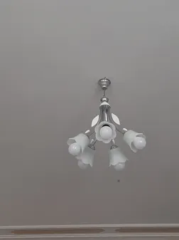 لوستر چشمه نور 5 شعله کد 2540/5WT