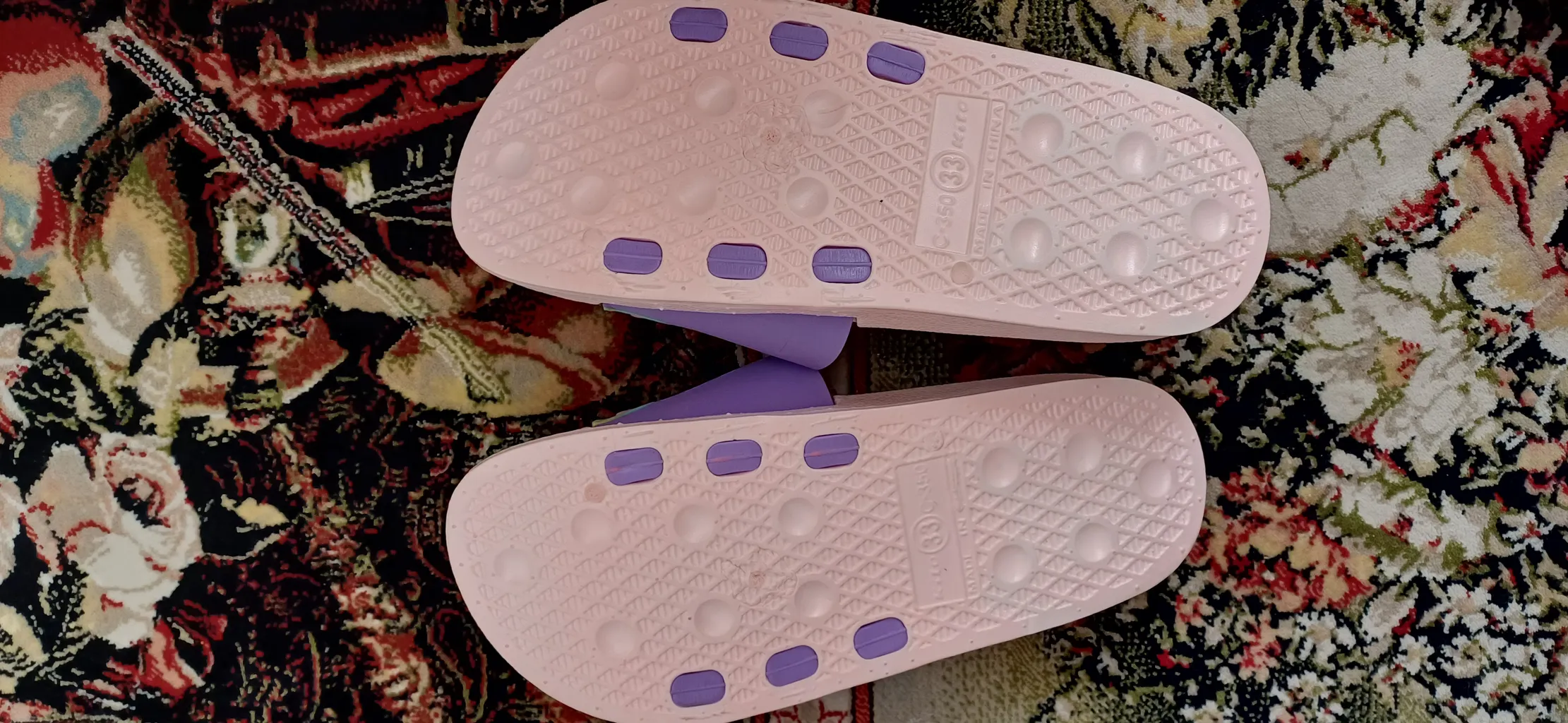 دمپایی دخترانه مدل لوکا مدل یونیکورن اسب تک شاخ کد C.R.3468