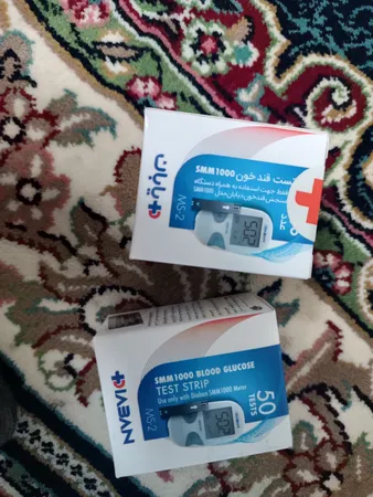 نوار دستگاه تست قند خون دیابان مدل MS-2 بسته 50 عددی