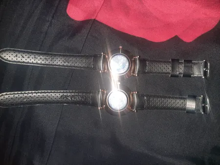 ست ساعت مچی عقربه ای زنانه و مردانه کد D-05