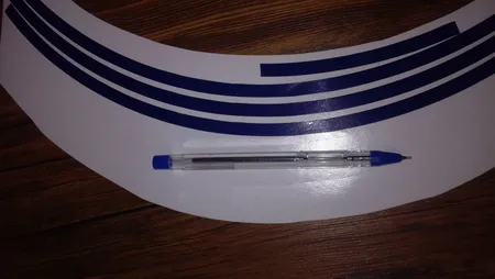 نوار دور طوقه موتور سیکلت مدل B02 بسته 16 عددی