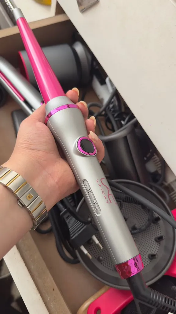 اتو مو لایچی مدل L-13 به همراه فر کننده مو مدل 01