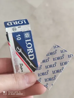 تیغ یدک سنتی لرد مدل Super بسته 10 عددی